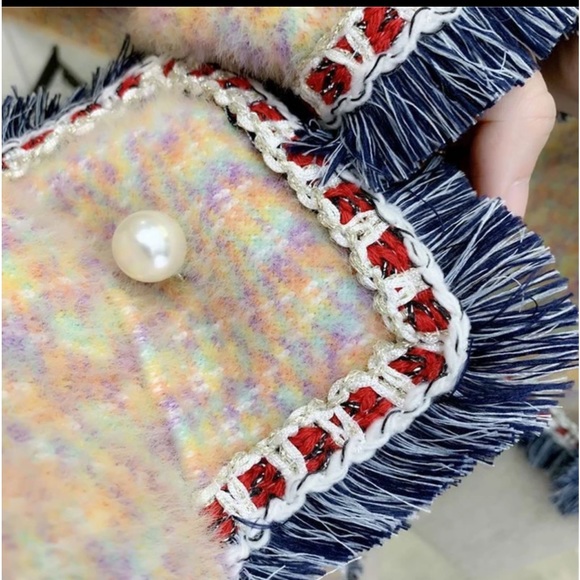 27 MADE IN EUROPE DESIGNER STYLE CHIC COCO JACKET - Picture 3 of 3